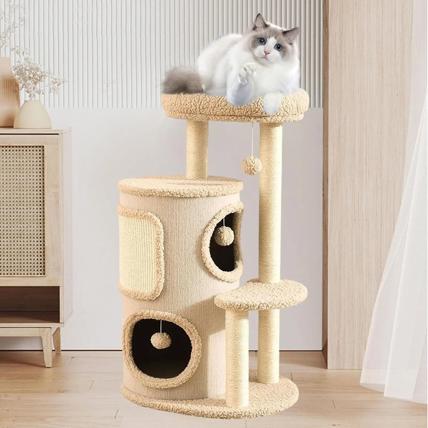 Oliver™ Cat Tree Condo – Climb, Play & Relax